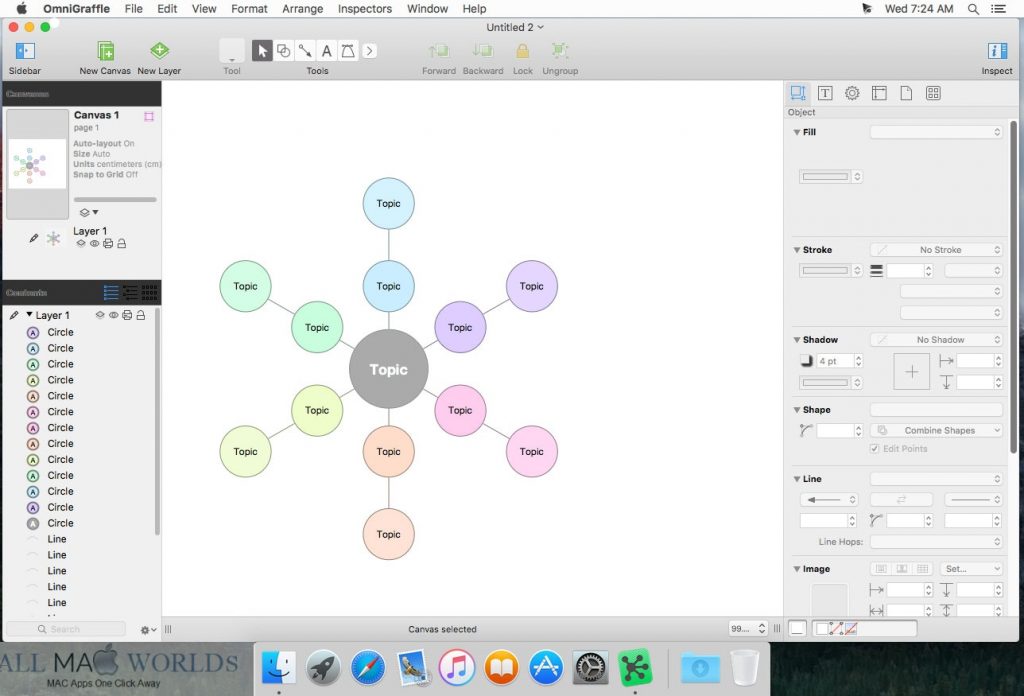 Téléchargement gratuit d'OmniGraffle Pro 7