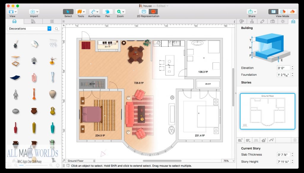 Live Home 3D Pro 4 pour macOS Téléchargement gratuit