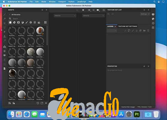 Adobe Substance 3D Painter v7_2_3 pour mac téléchargement gratuit themacgo