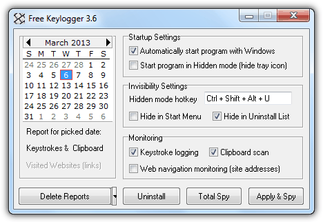 keylogger gratuit