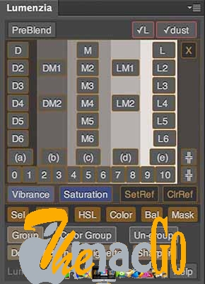 Lumenzia (Panneau de masquage de luminosité) v8 pour Photoshop dmg pour mac themacgo