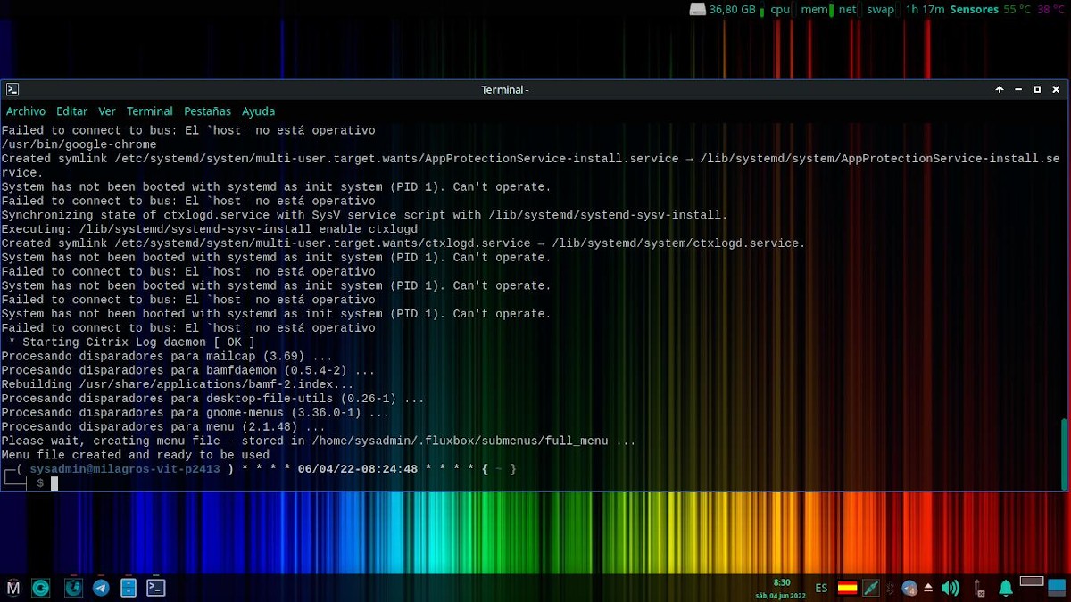 Citrix Workspace Linux de MilagrOS - Pantallazo 4