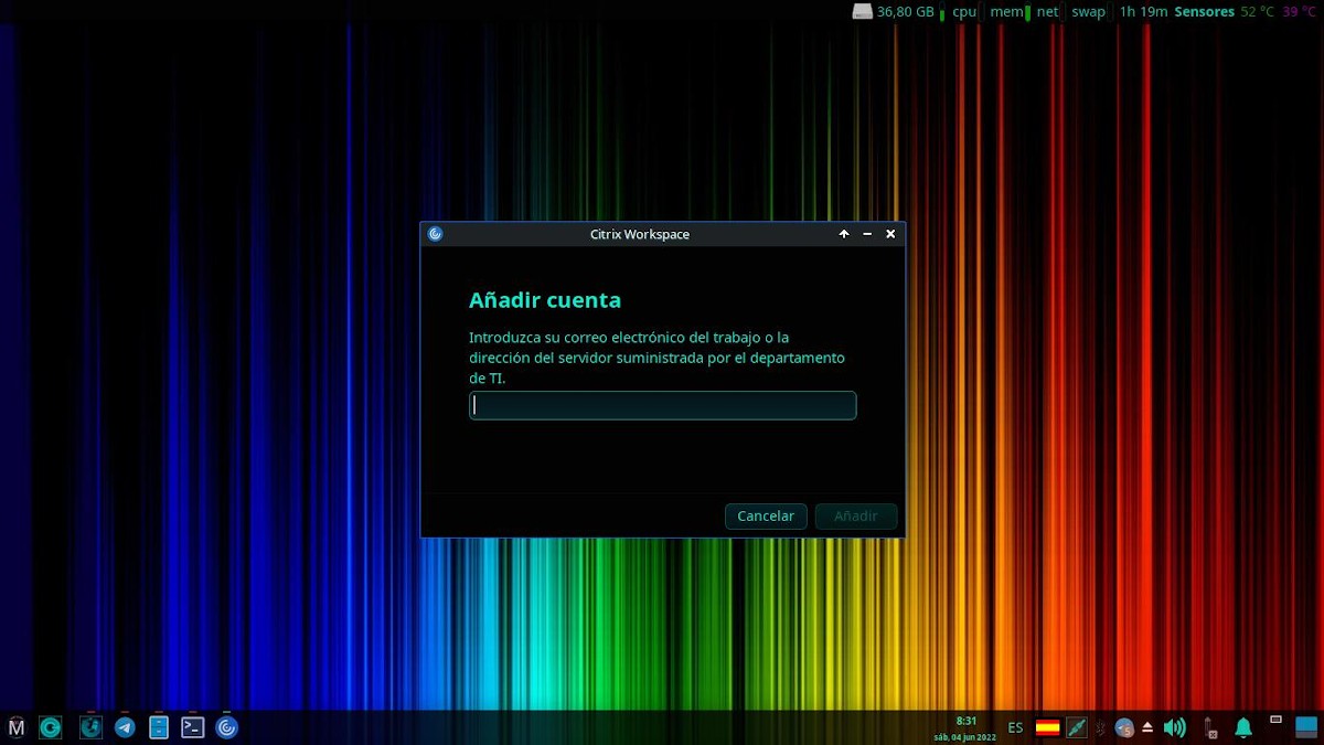 Citrix Workspace Linux de MilagrOS - Pantallazo 6