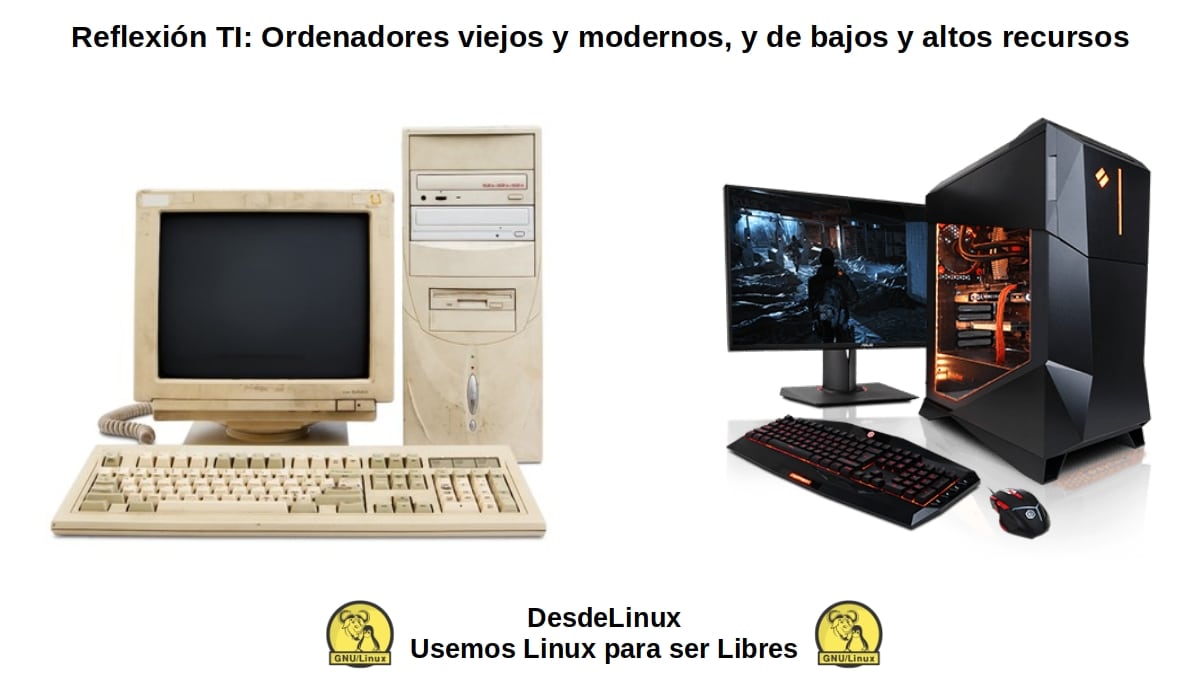 Reflexión TI : Distros para ordenadores u Ordenadores para distros