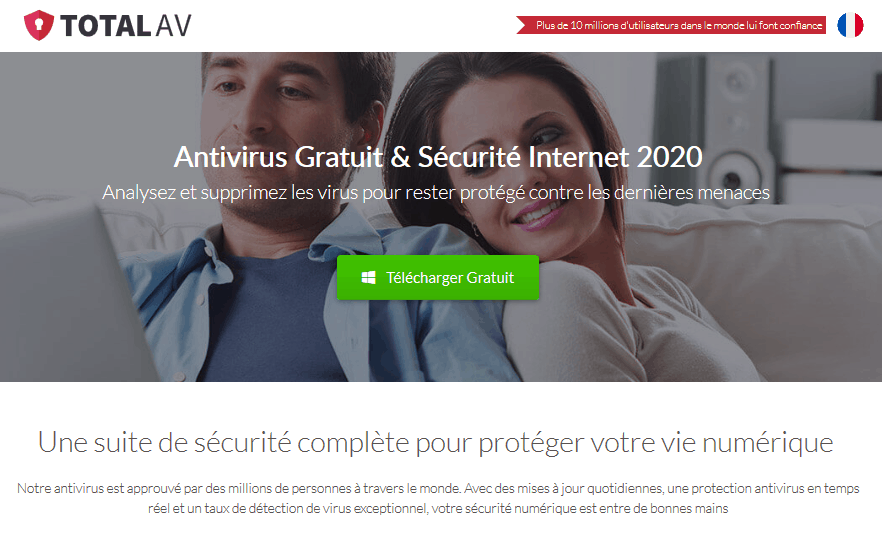 Site officiel de TotalAV