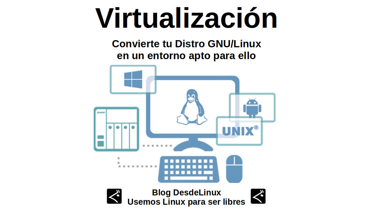 Virtualisation : Convierte tu Distro GNU/Linux en un entorno apto para ello