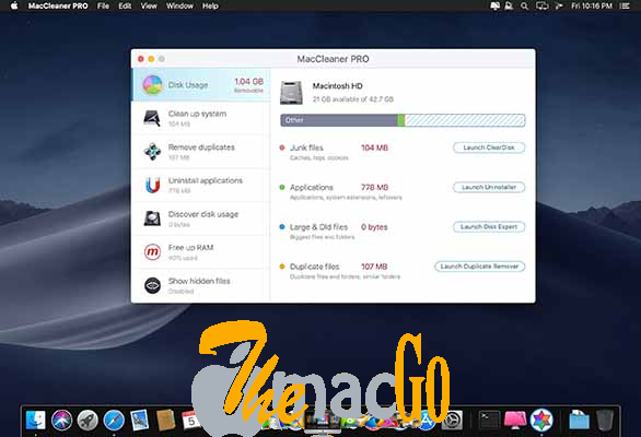 MacCleaner 2 Pro 2_6_1 pour mac téléchargement gratuit themacgo