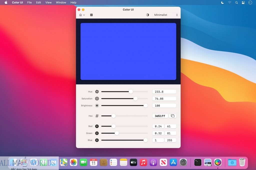 Color UI 2 pour Mac Téléchargement Gratuit