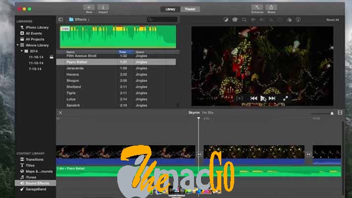 Apple iMovie pour mac téléchargement gratuit themacgo
