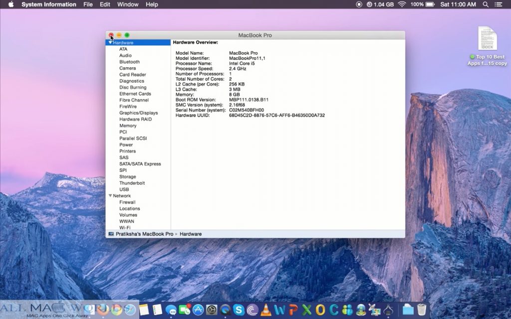 Mac OS X Yosemite 10 pour Mac Téléchargement gratuit