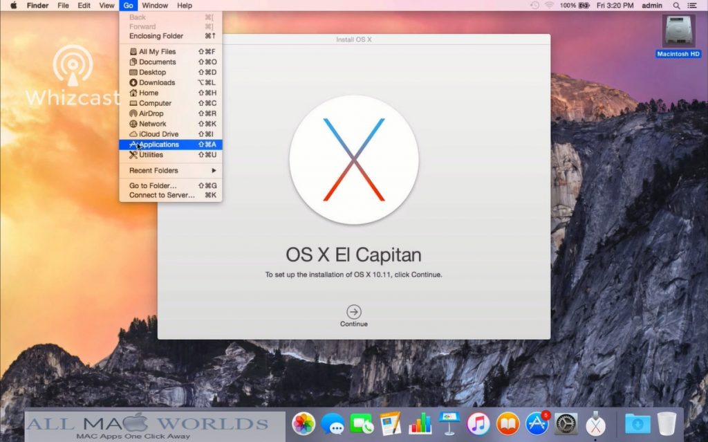 Mac OS X El Capitan 10 pour Mac Téléchargement gratuit 