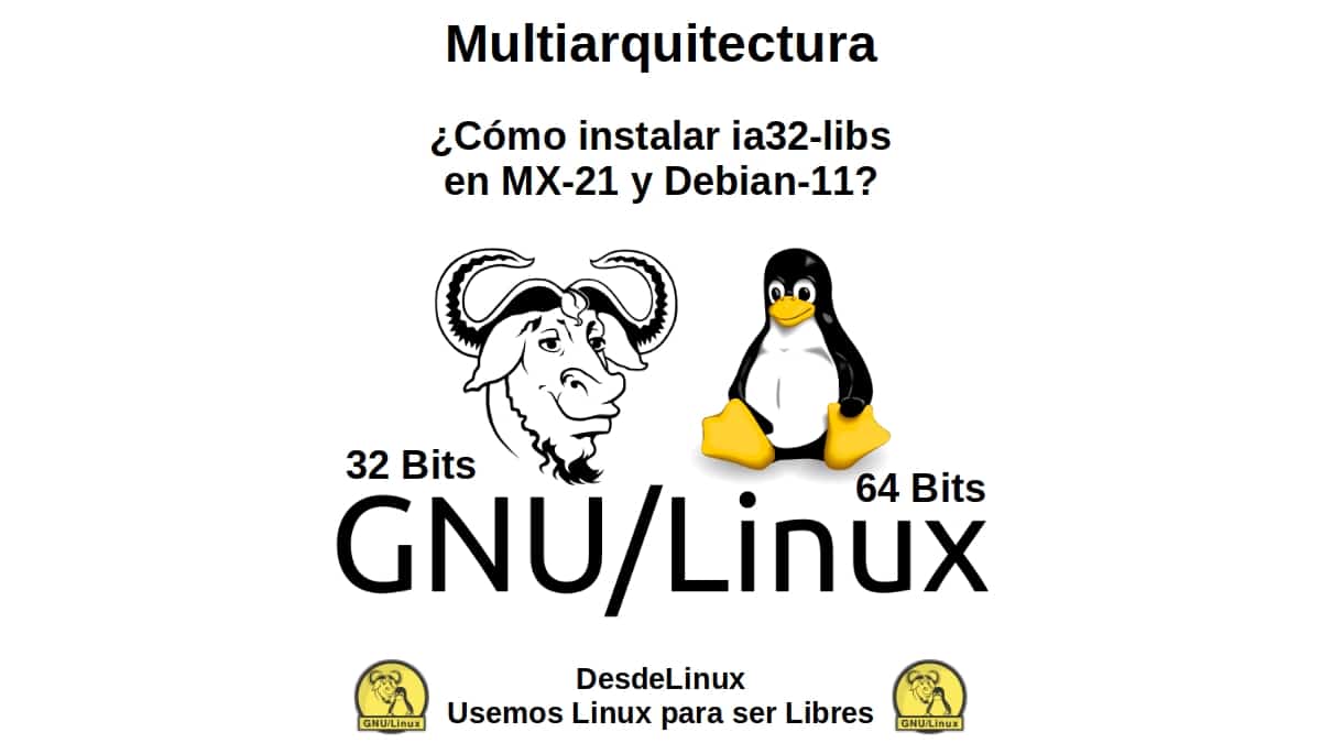 Multiarchitecture : comment installer ia32-libs en MX-21 et Debian-11 ?