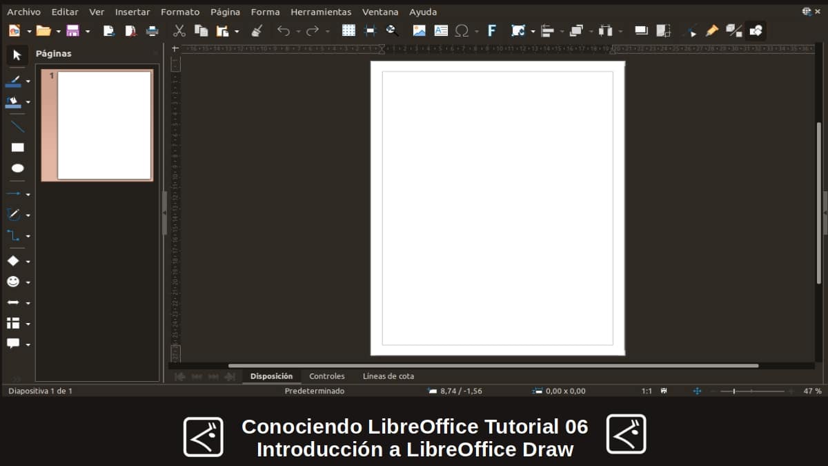 LibreOffice Draw : Conociendo al Gestor de dibujos