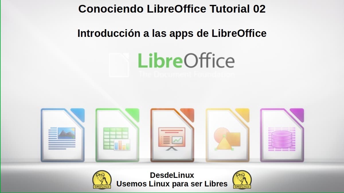 Conociendo LibreOffice - Tutoriel 02 : Présentation des applications de LibreOffice