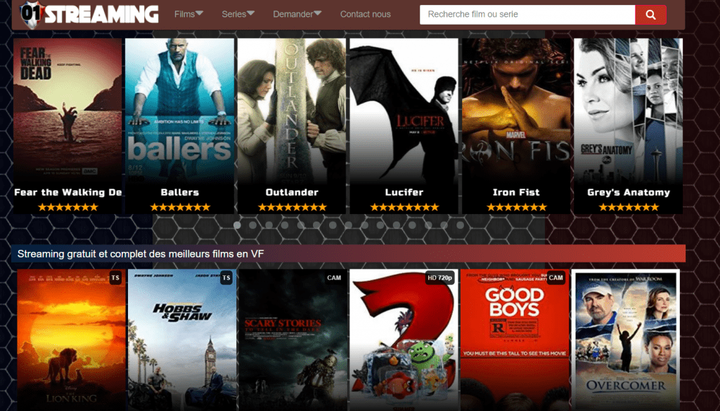 01streamingvf - Streaming des films et series gratuit en VF et VOSTFR