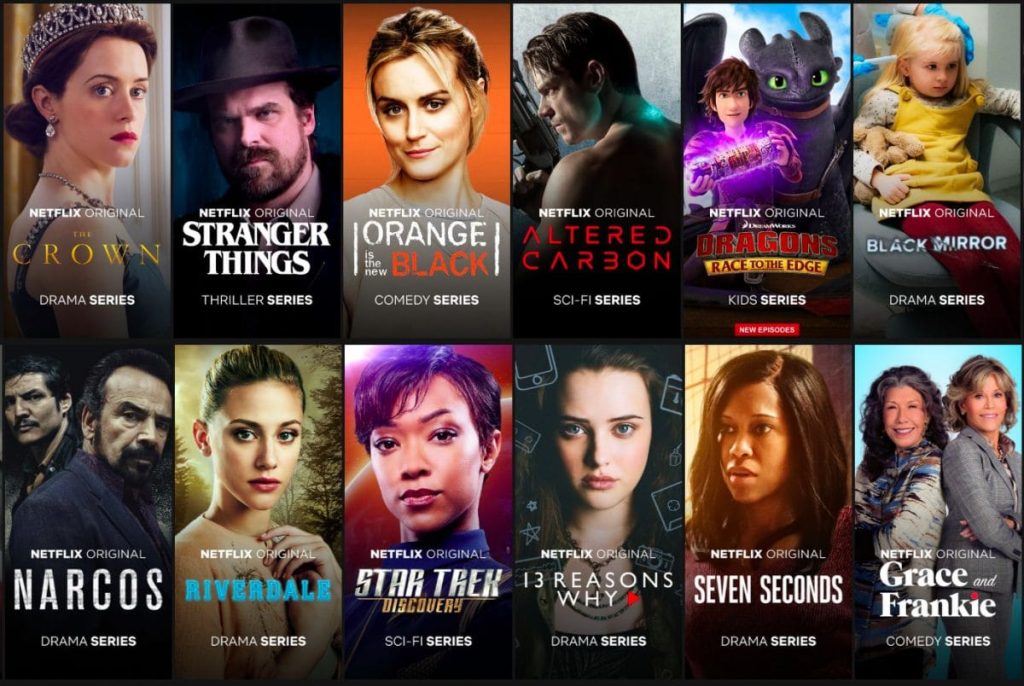 regarder des séries sur Netflix