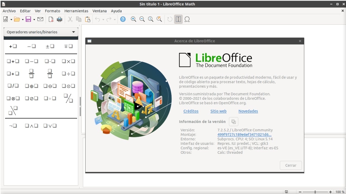 LibreOffice Math : Conociendo al Gestor de fórmulas matemáticas