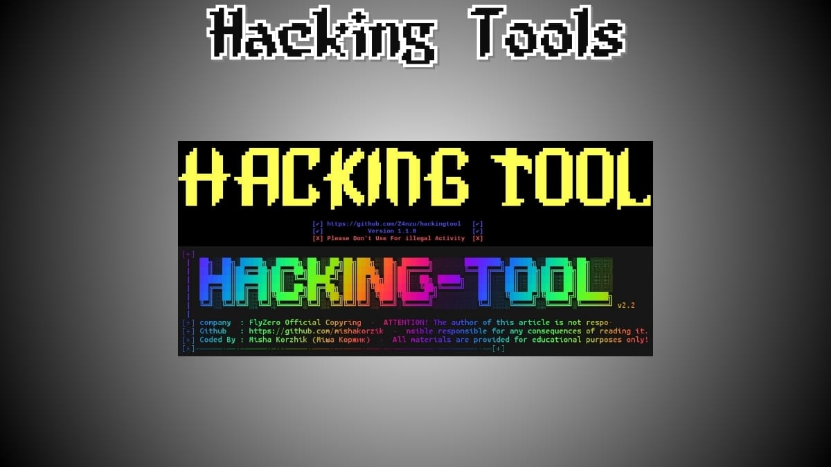 Hacking Tools 2023 : Idéal pour une utilisation sur GNU/Linux