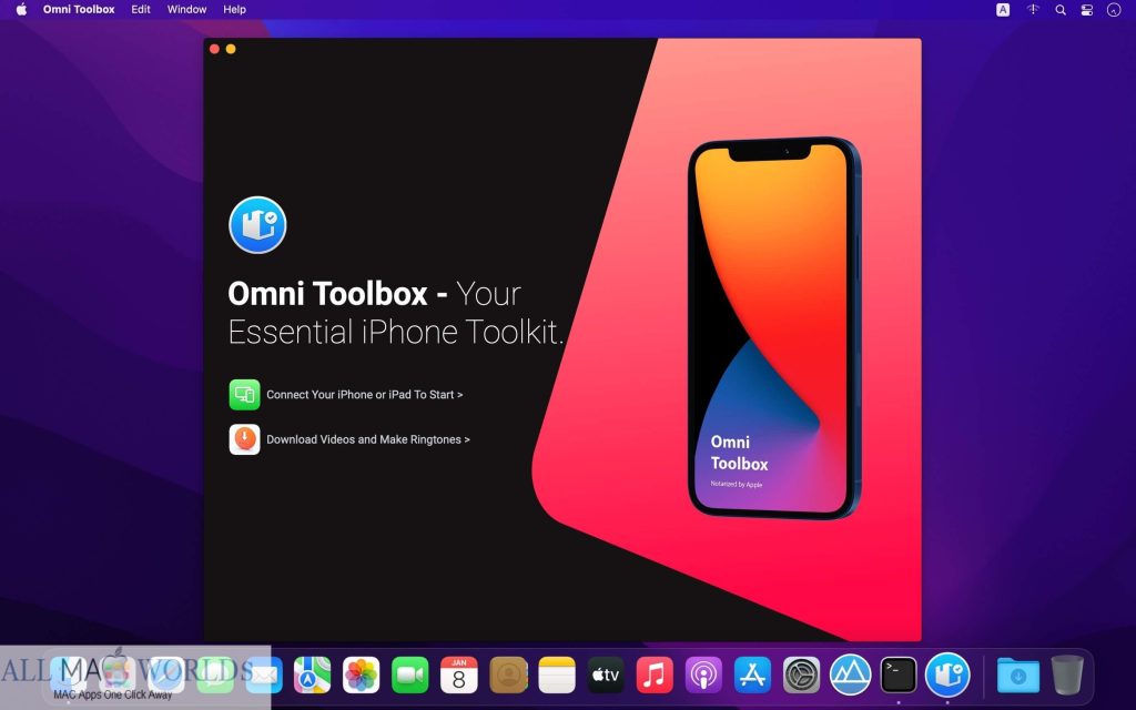 Omni Toolbox pour Mac Téléchargement gratuit