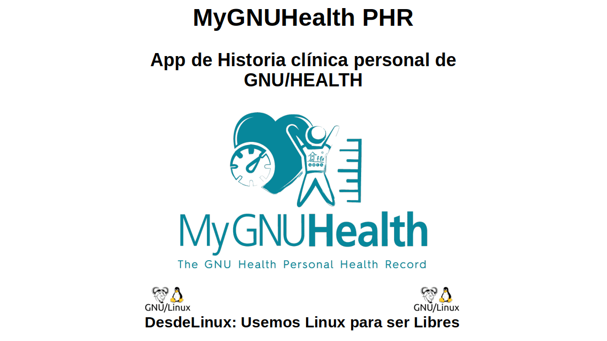 MyGNUHealth PHR : application de dossier de santé personnel GNU/HEALTH