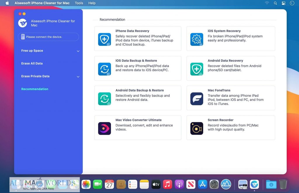 Aiseesoft iPhone Cleaner pour macOS Téléchargement gratuit