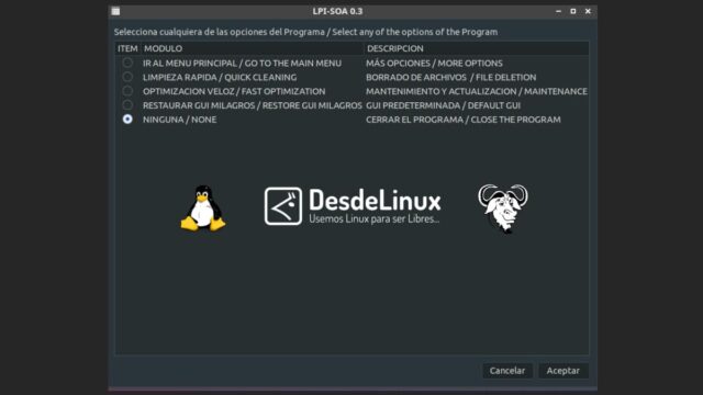 Script LPI SOA: Haz tu app Linux de mantenimiento y actualización