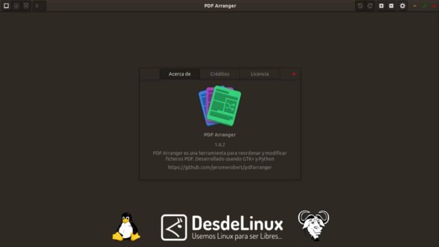 PDF Arranger: App para manipular archivos PDF sobre GNU/Linux