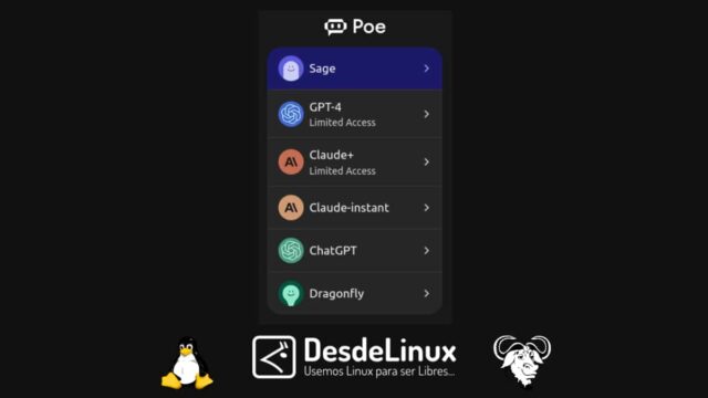 Sage: Una plataforma web de IA para usar chatbots en Linux