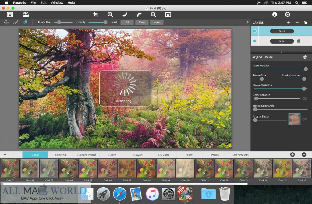 JixiPix Pastello Pro pour macOS Téléchargement Gratuit