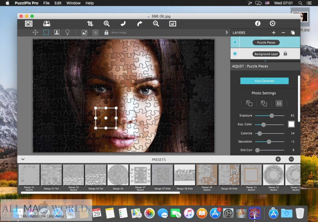 Téléchargement gratuit de JixiPix PuzziPix Pro pour macOS