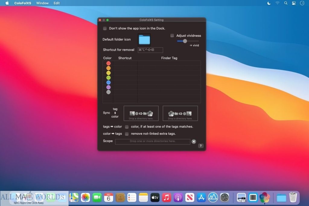 ColoFolXS 2 pour macOS Téléchargement gratuit