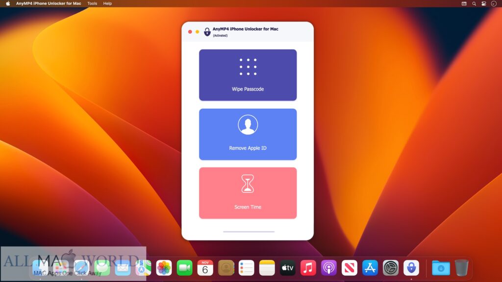 AnyMP4 iPhone Unlocker pour Mac Téléchargement gratuit