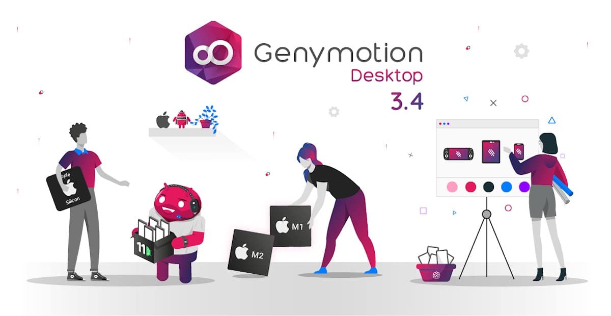 Genymotion Desktop : Quoi de neuf de la version 3.2 à 3.4