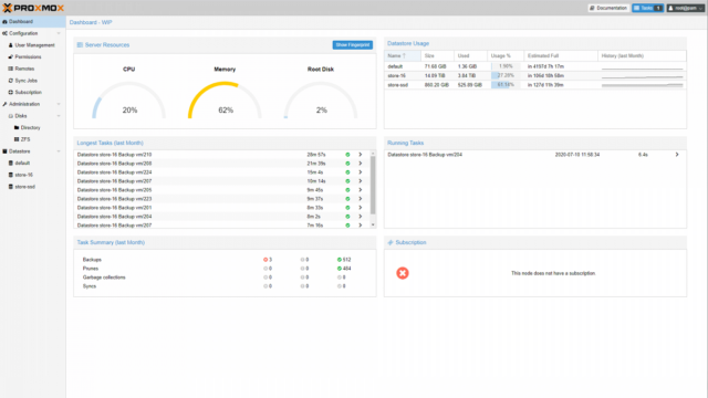 Proxmox Backup Server