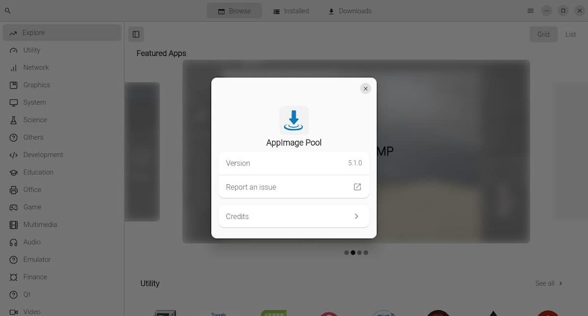 Comment AppImagePool est-il installé et utilisé ?  - Étape 3