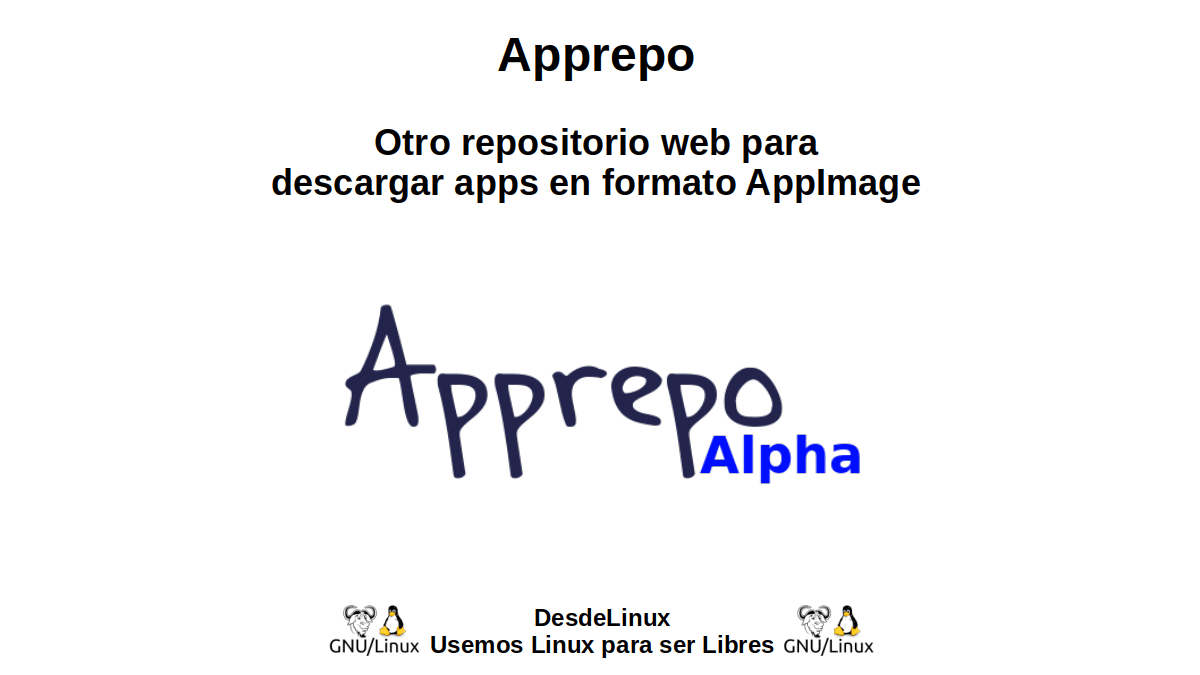 Apprepo: Otro repositorio web para descargar apps en formato AppImage