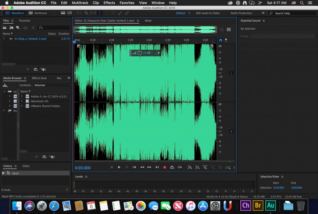 Adobe Audition 2021 pour macOS Téléchargement gratuit